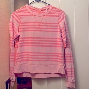 Flamingo pink 🦩 lululemon running long sleeve with zippered back